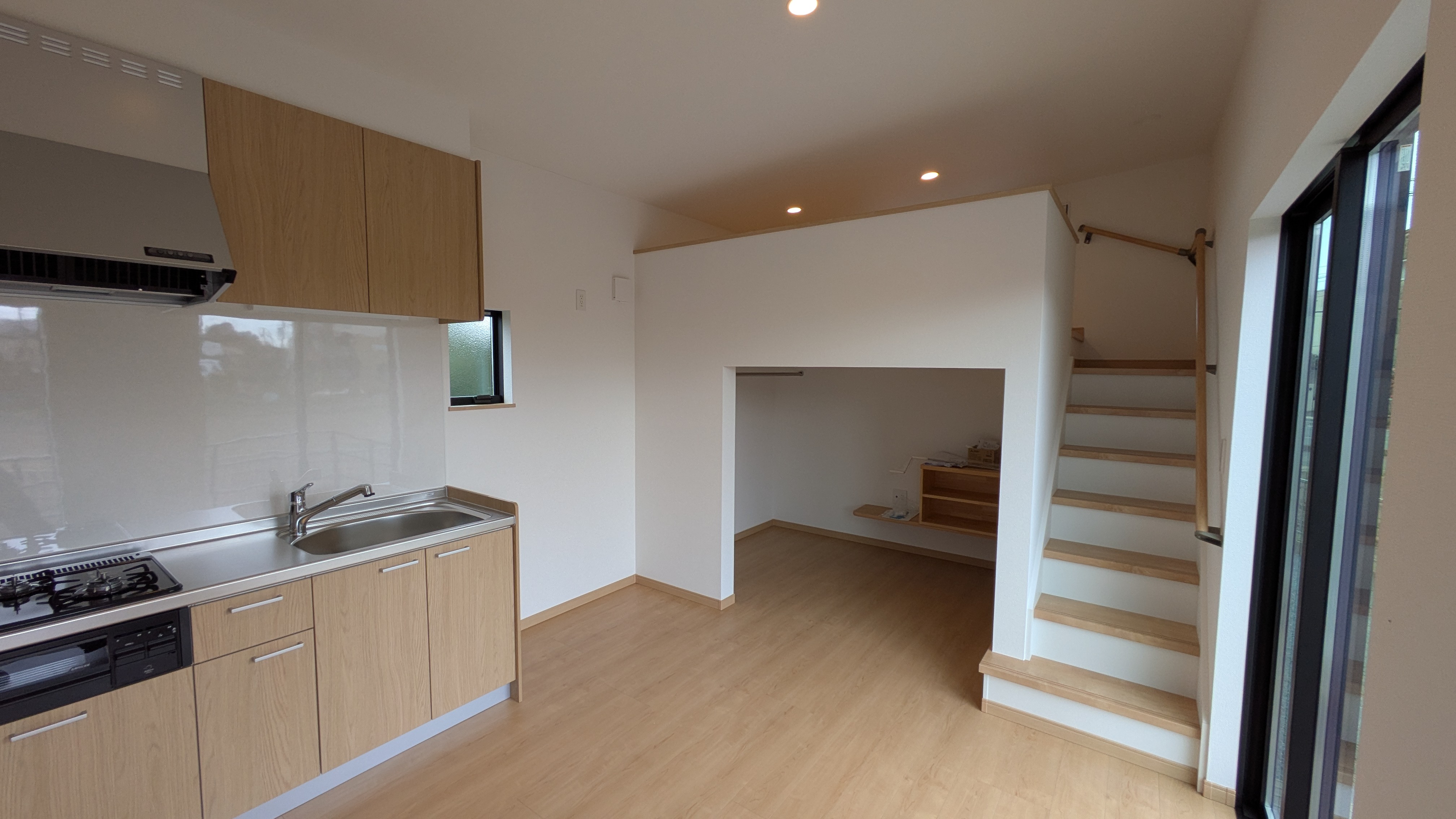 ハーフでも十分な広さ